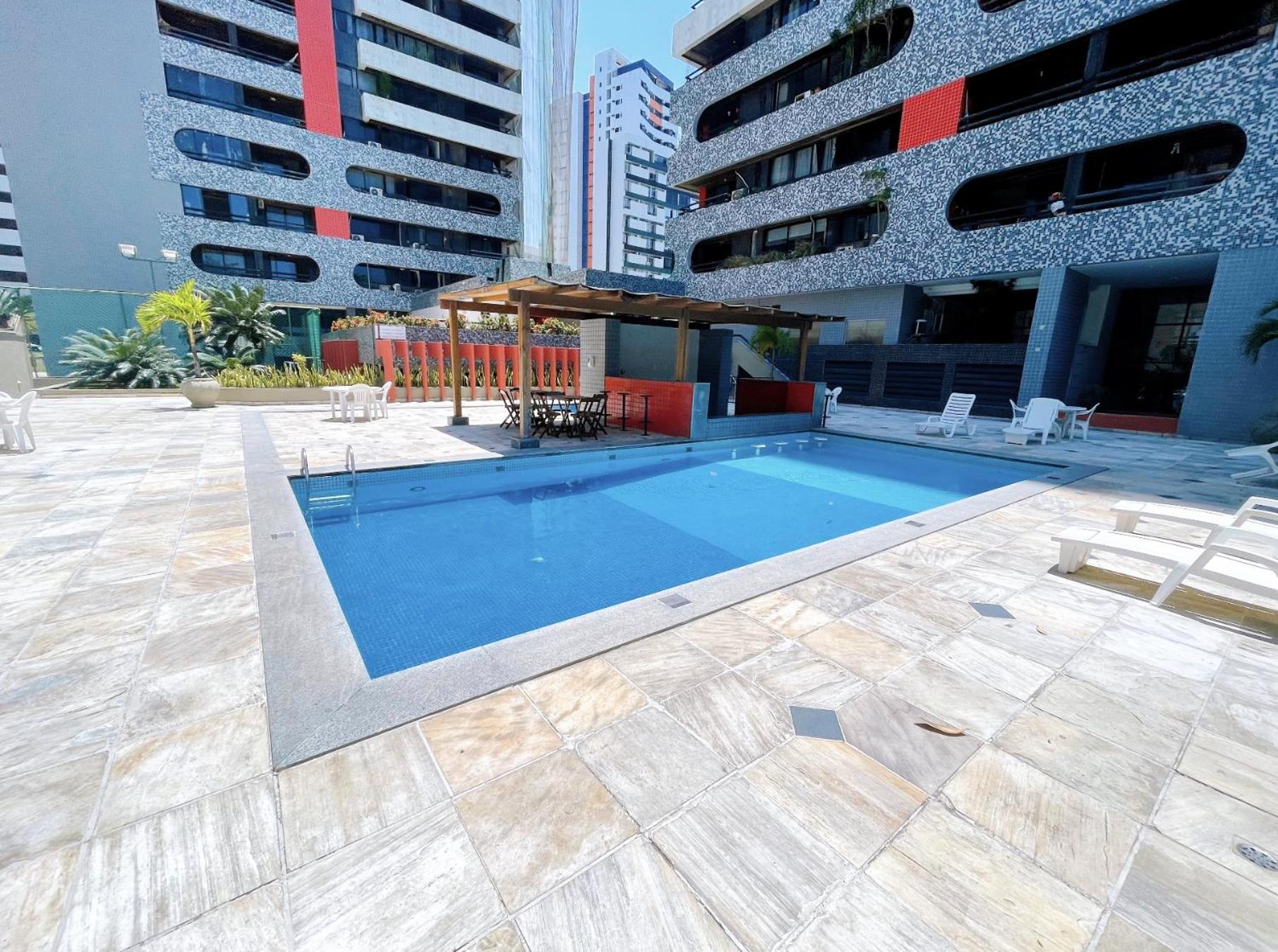 Апартаменты Flat Chelsea Frente Ao Dona Lindu Ресифи Экстерьер фото