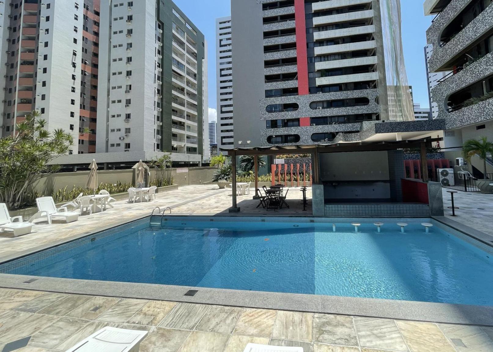 Апартаменты Flat Chelsea Frente Ao Dona Lindu Ресифи Экстерьер фото